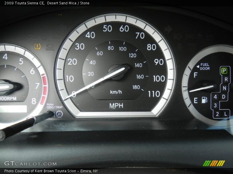 Desert Sand Mica / Stone 2009 Toyota Sienna CE