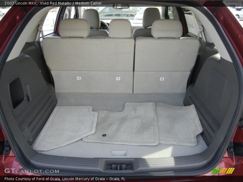 Vivid Red Metallic / Medium Camel 2007 Lincoln MKX