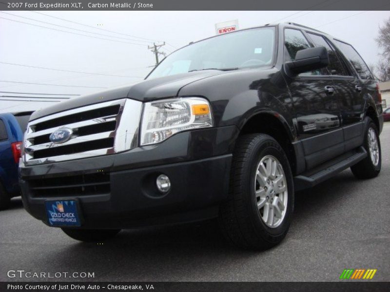 Carbon Metallic / Stone 2007 Ford Expedition XLT