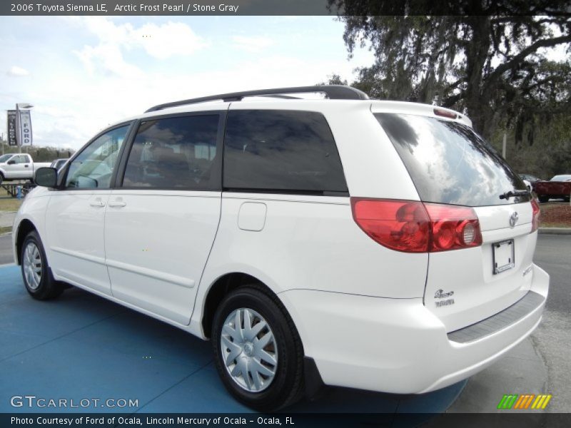 Arctic Frost Pearl / Stone Gray 2006 Toyota Sienna LE