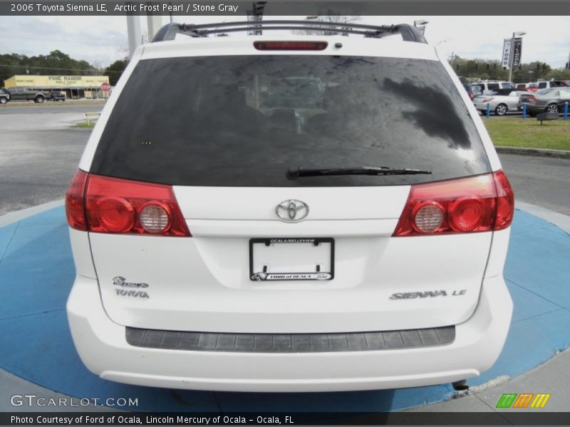 Arctic Frost Pearl / Stone Gray 2006 Toyota Sienna LE