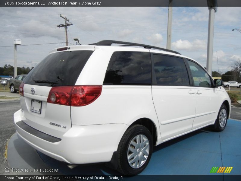 Arctic Frost Pearl / Stone Gray 2006 Toyota Sienna LE