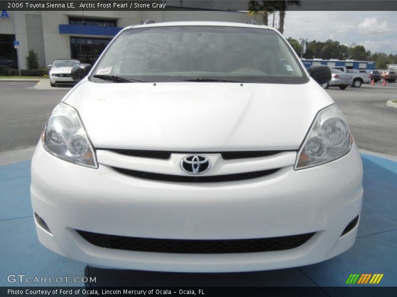 Arctic Frost Pearl / Stone Gray 2006 Toyota Sienna LE