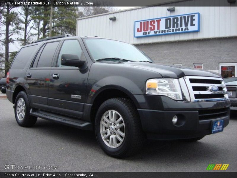 Carbon Metallic / Stone 2007 Ford Expedition XLT