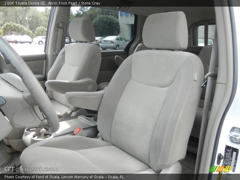 Arctic Frost Pearl / Stone Gray 2006 Toyota Sienna LE