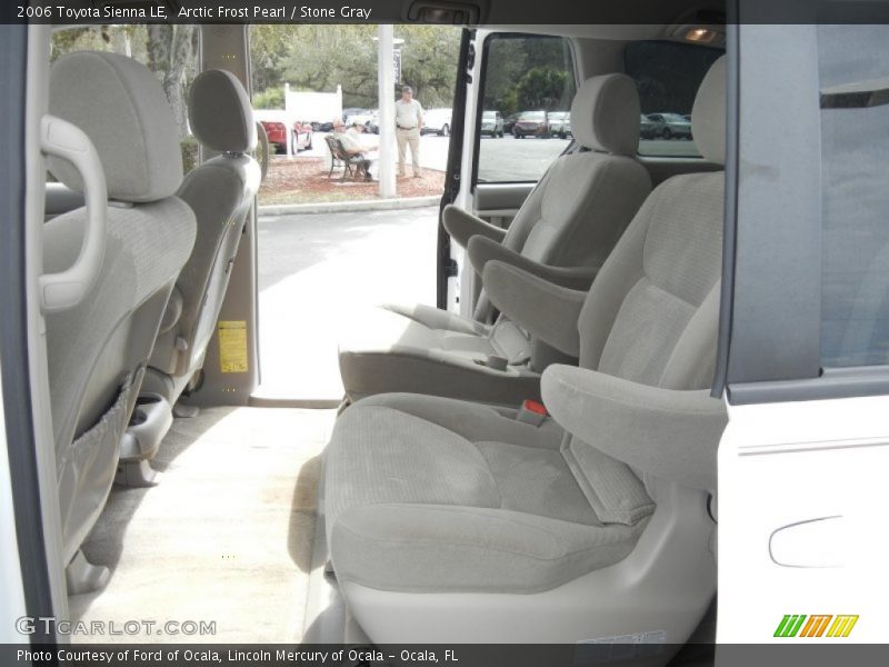 Arctic Frost Pearl / Stone Gray 2006 Toyota Sienna LE