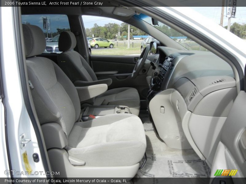 Arctic Frost Pearl / Stone Gray 2006 Toyota Sienna LE