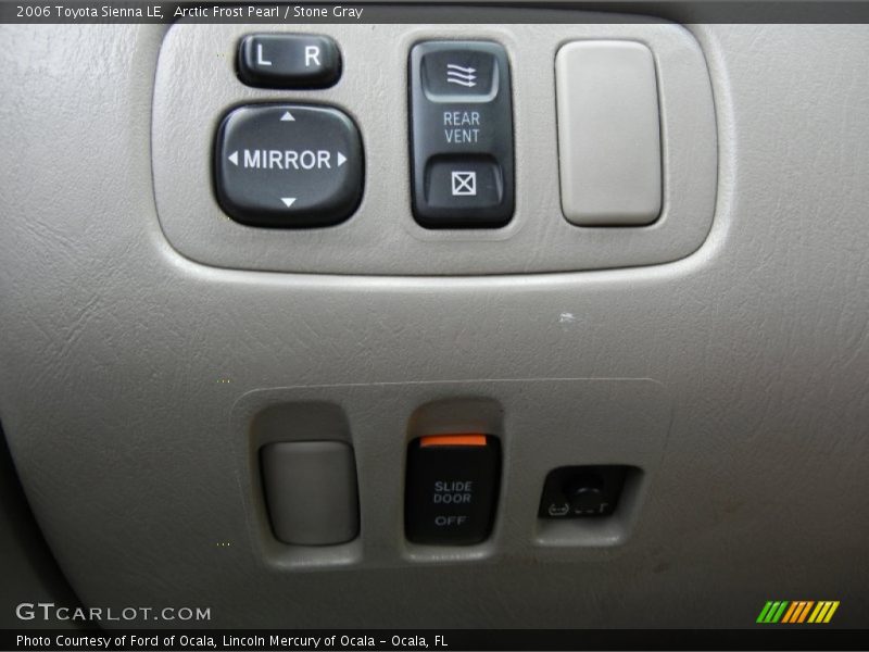 Arctic Frost Pearl / Stone Gray 2006 Toyota Sienna LE