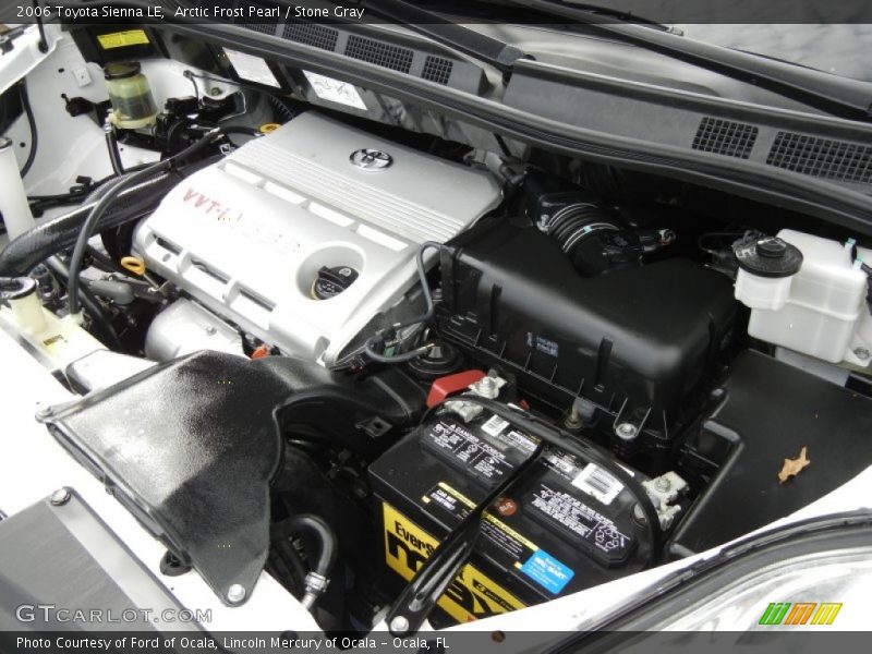Arctic Frost Pearl / Stone Gray 2006 Toyota Sienna LE