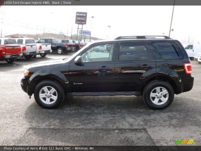 Black / Stone 2009 Ford Escape Hybrid 4WD