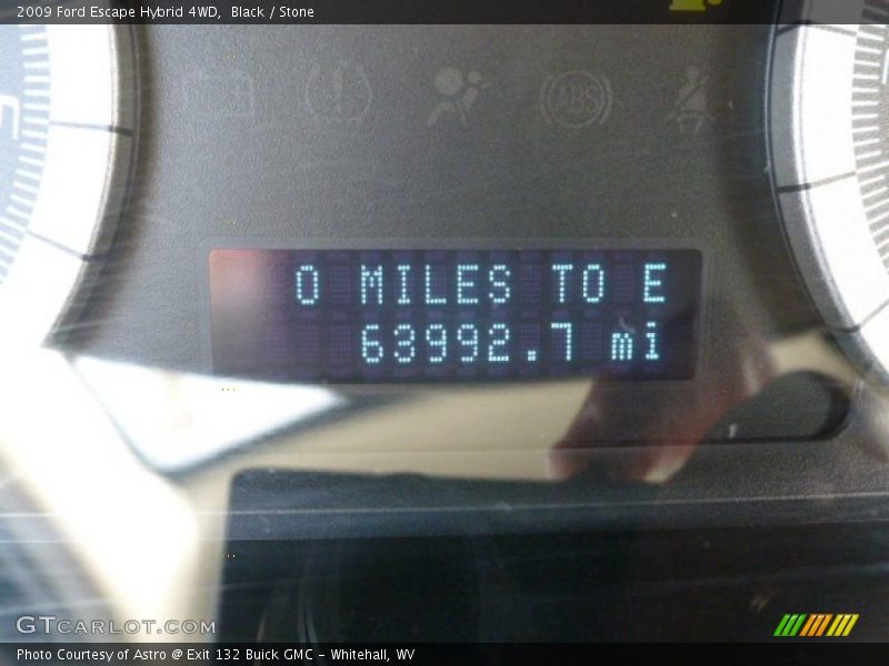Black / Stone 2009 Ford Escape Hybrid 4WD