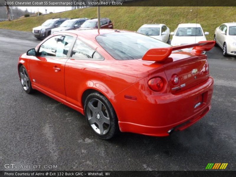 Victory Red / Ebony 2006 Chevrolet Cobalt SS Supercharged Coupe