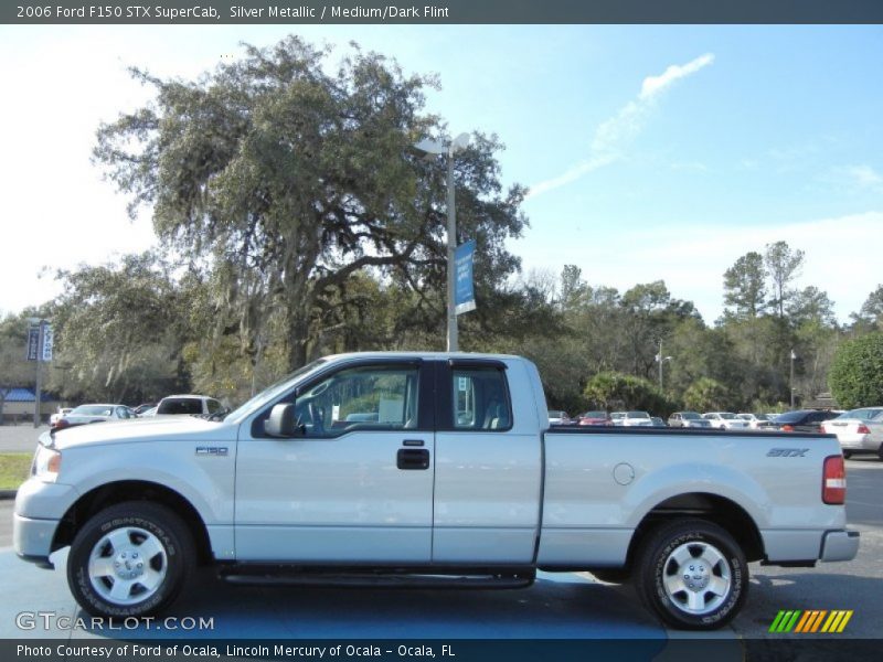 Silver Metallic / Medium/Dark Flint 2006 Ford F150 STX SuperCab