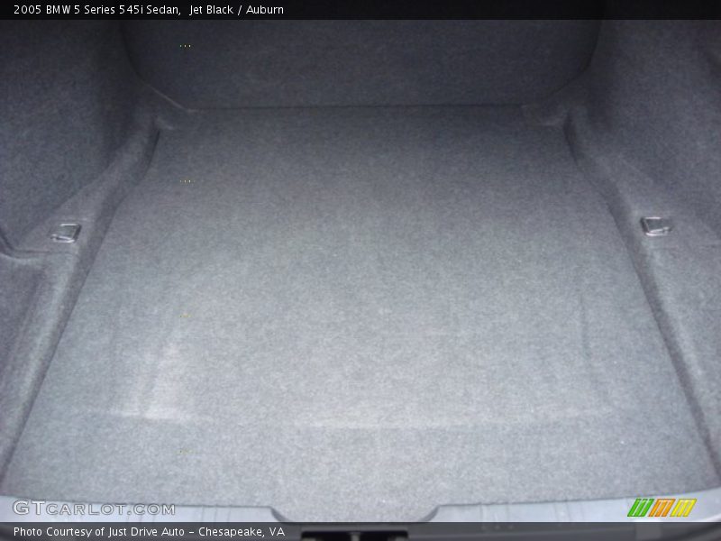 Jet Black / Auburn 2005 BMW 5 Series 545i Sedan