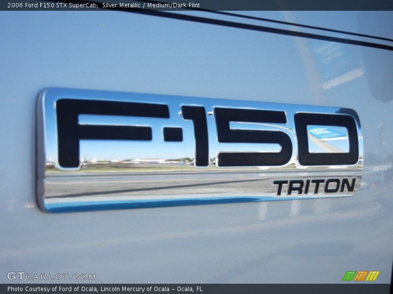 Silver Metallic / Medium/Dark Flint 2006 Ford F150 STX SuperCab