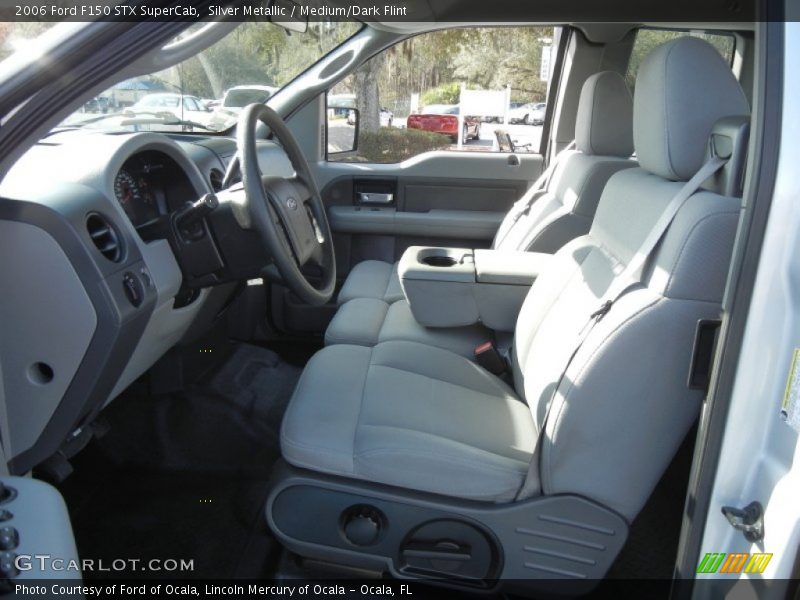 Silver Metallic / Medium/Dark Flint 2006 Ford F150 STX SuperCab