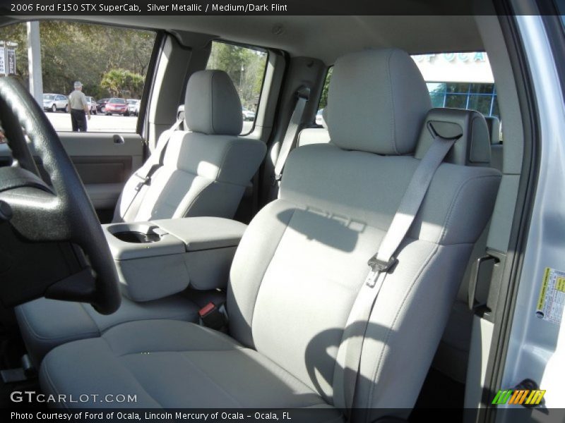 Silver Metallic / Medium/Dark Flint 2006 Ford F150 STX SuperCab