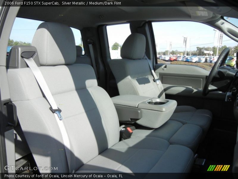 Silver Metallic / Medium/Dark Flint 2006 Ford F150 STX SuperCab