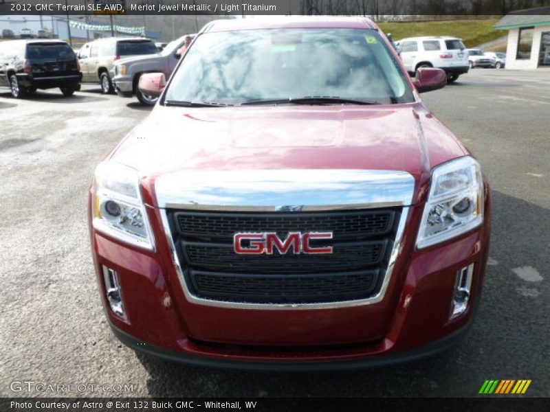 Merlot Jewel Metallic / Light Titanium 2012 GMC Terrain SLE AWD