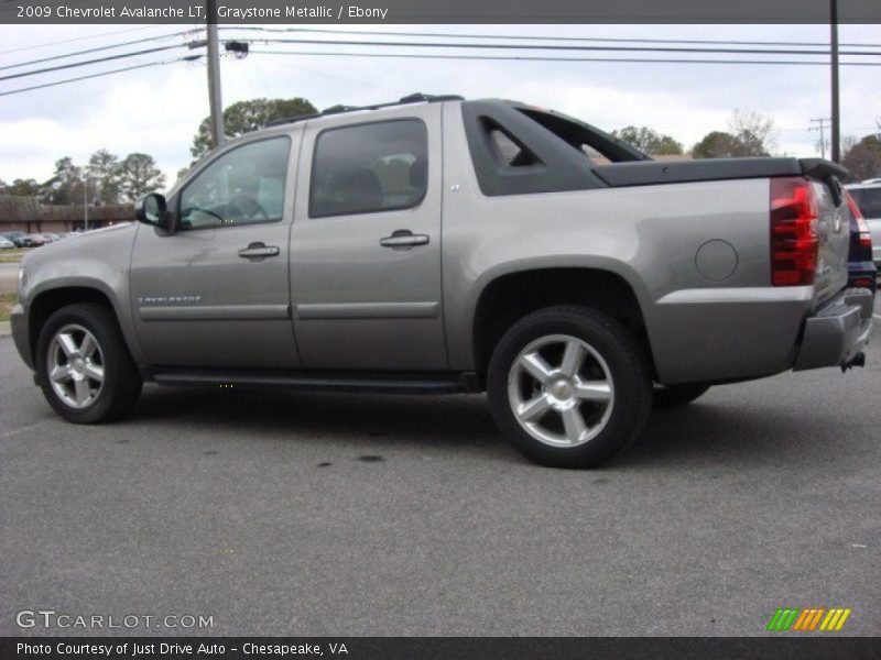 Graystone Metallic / Ebony 2009 Chevrolet Avalanche LT