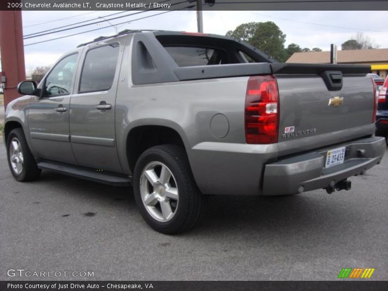 Graystone Metallic / Ebony 2009 Chevrolet Avalanche LT
