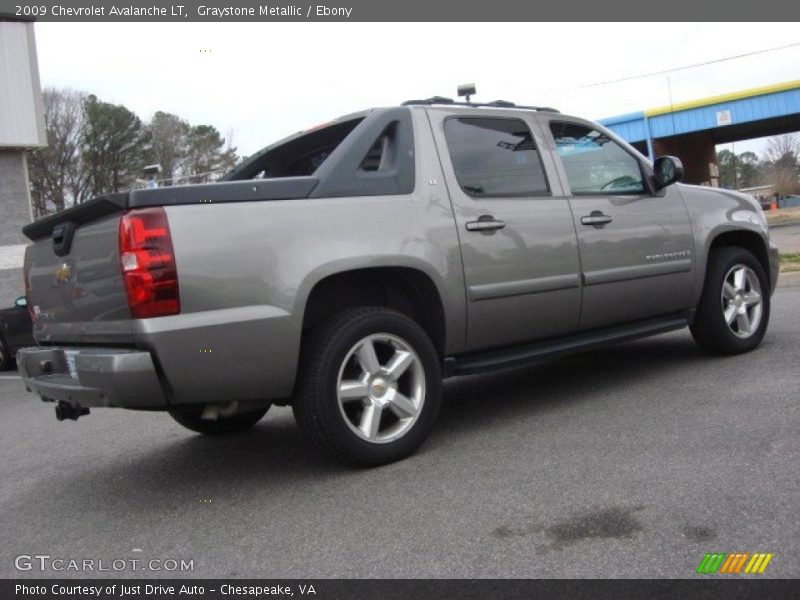 Graystone Metallic / Ebony 2009 Chevrolet Avalanche LT