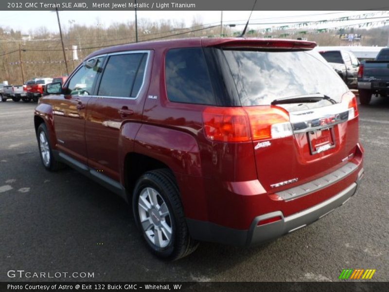 Merlot Jewel Metallic / Light Titanium 2012 GMC Terrain SLE AWD