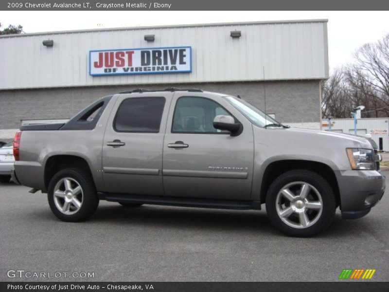 Graystone Metallic / Ebony 2009 Chevrolet Avalanche LT
