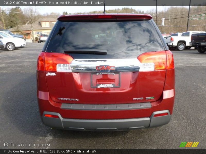 Merlot Jewel Metallic / Light Titanium 2012 GMC Terrain SLE AWD