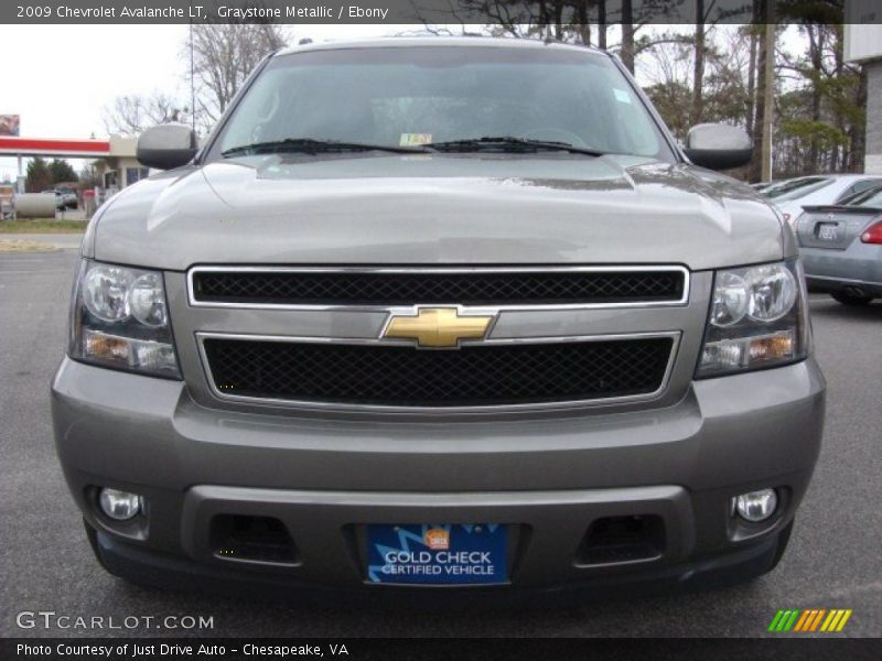 Graystone Metallic / Ebony 2009 Chevrolet Avalanche LT
