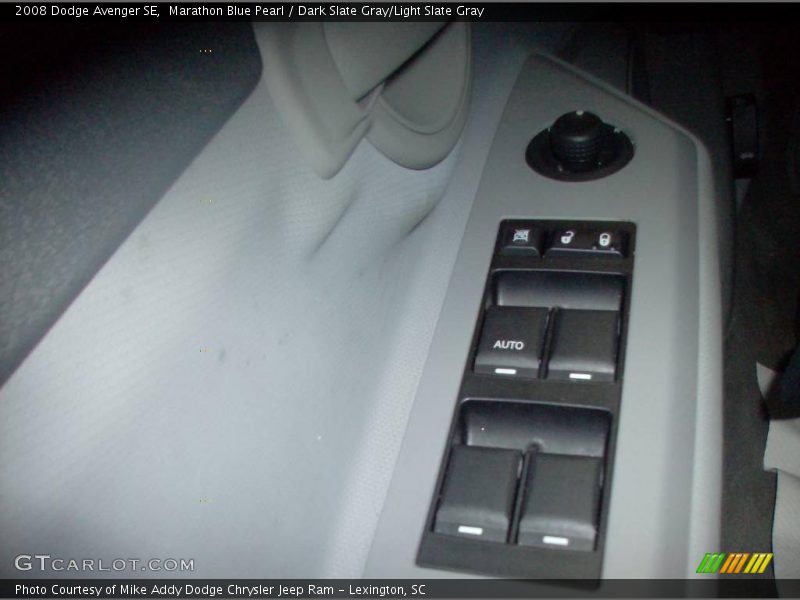 Marathon Blue Pearl / Dark Slate Gray/Light Slate Gray 2008 Dodge Avenger SE