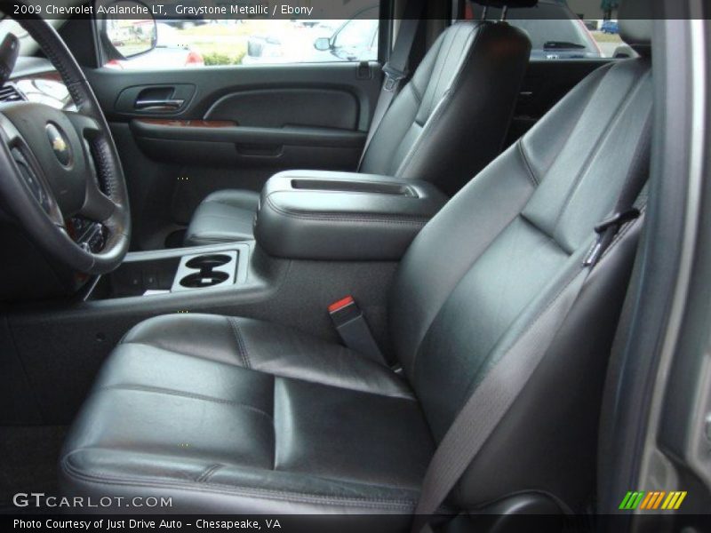 Graystone Metallic / Ebony 2009 Chevrolet Avalanche LT