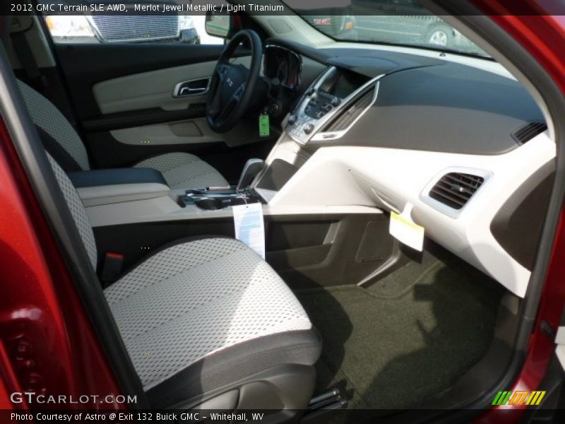 Merlot Jewel Metallic / Light Titanium 2012 GMC Terrain SLE AWD