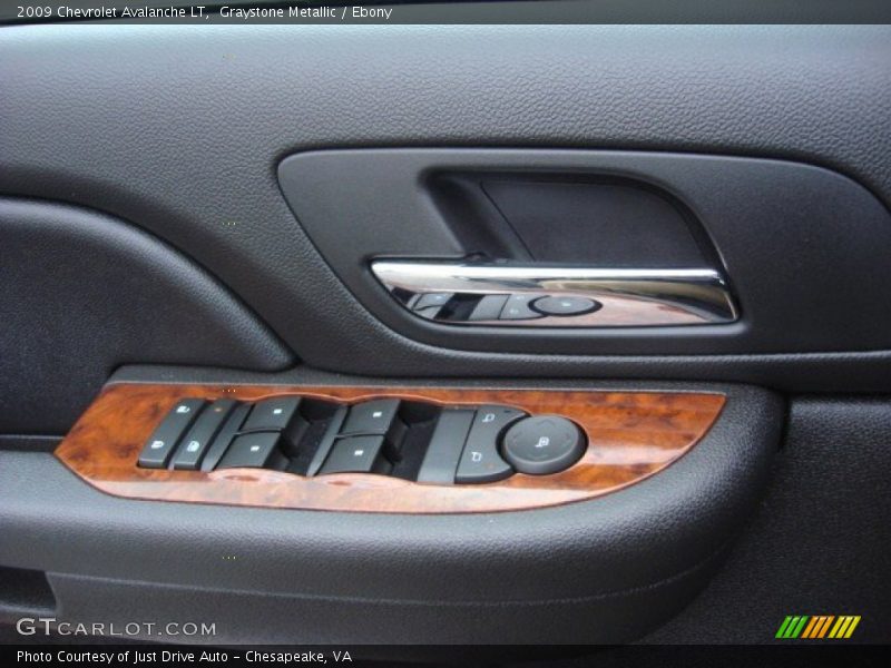 Graystone Metallic / Ebony 2009 Chevrolet Avalanche LT