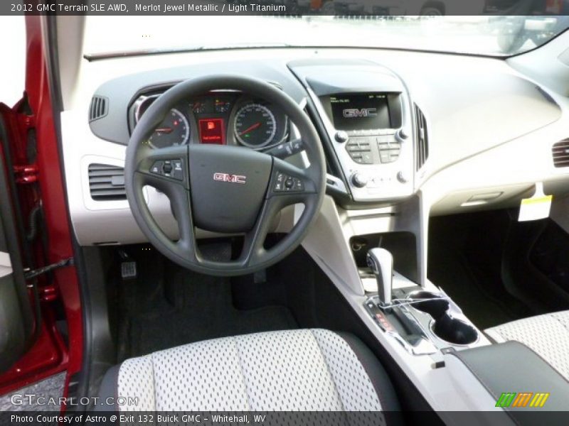 Merlot Jewel Metallic / Light Titanium 2012 GMC Terrain SLE AWD