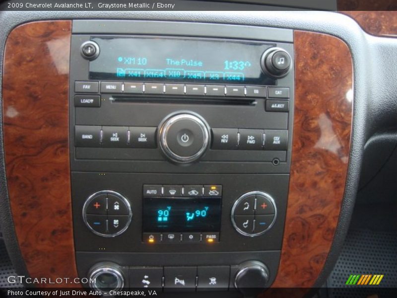 Graystone Metallic / Ebony 2009 Chevrolet Avalanche LT