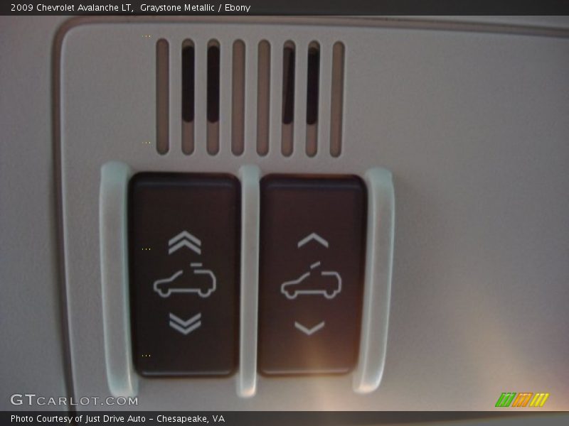 Graystone Metallic / Ebony 2009 Chevrolet Avalanche LT