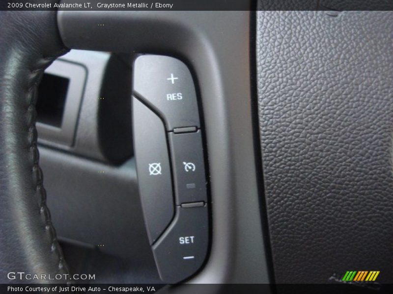 Graystone Metallic / Ebony 2009 Chevrolet Avalanche LT