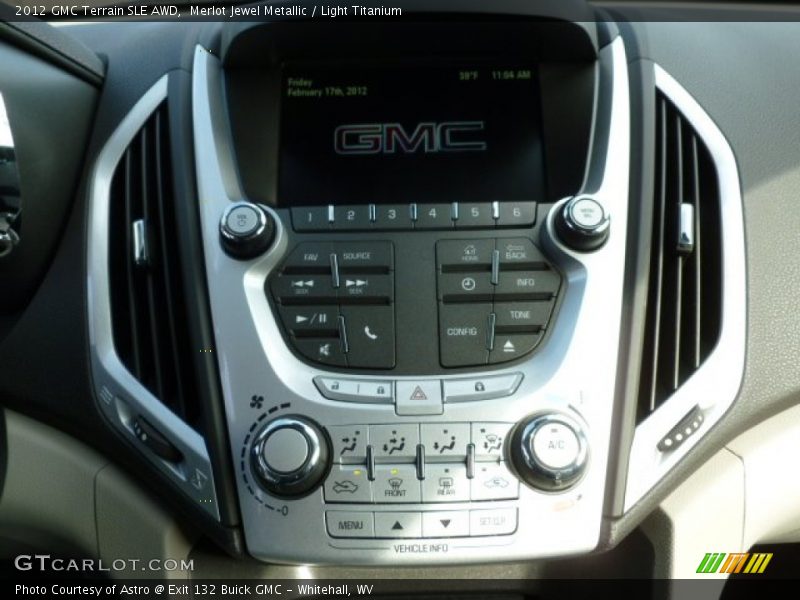 Merlot Jewel Metallic / Light Titanium 2012 GMC Terrain SLE AWD