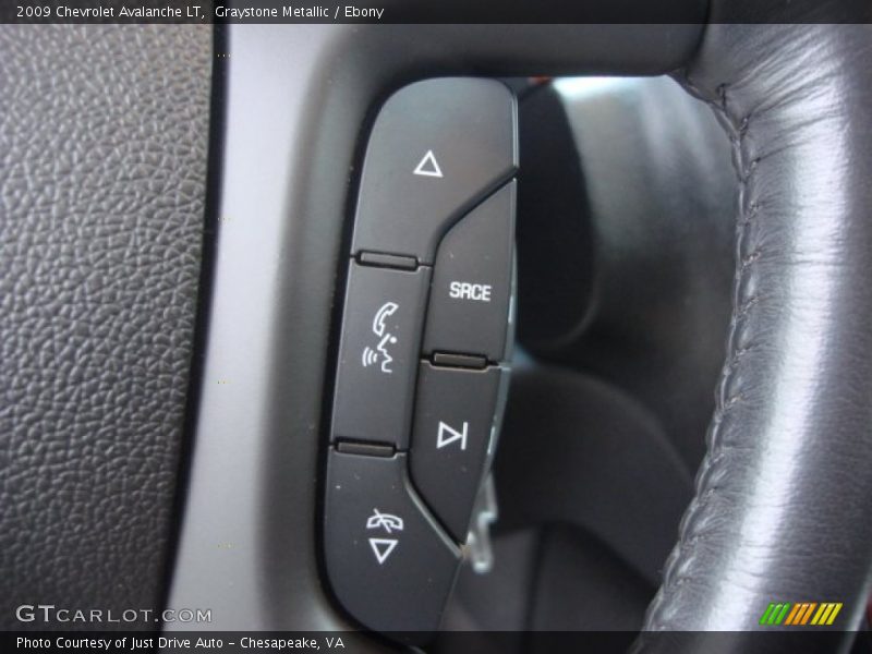 Graystone Metallic / Ebony 2009 Chevrolet Avalanche LT
