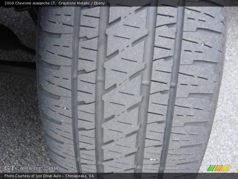 Graystone Metallic / Ebony 2009 Chevrolet Avalanche LT