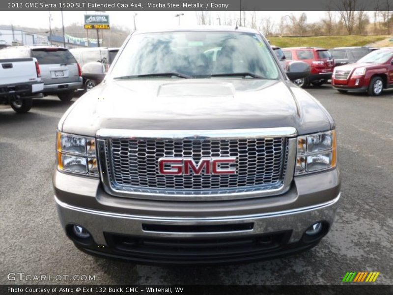 Mocha Steel Metallic / Ebony 2012 GMC Sierra 1500 SLT Extended Cab 4x4