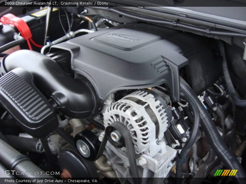 Graystone Metallic / Ebony 2009 Chevrolet Avalanche LT