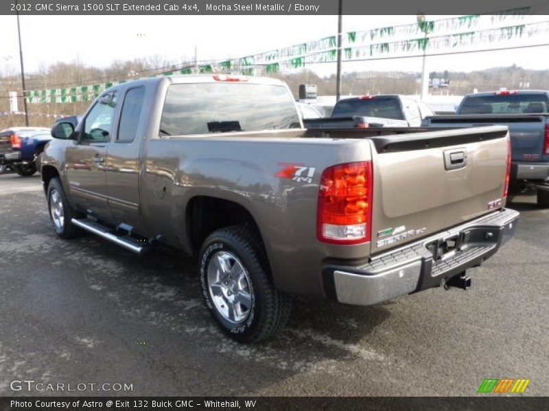 Mocha Steel Metallic / Ebony 2012 GMC Sierra 1500 SLT Extended Cab 4x4