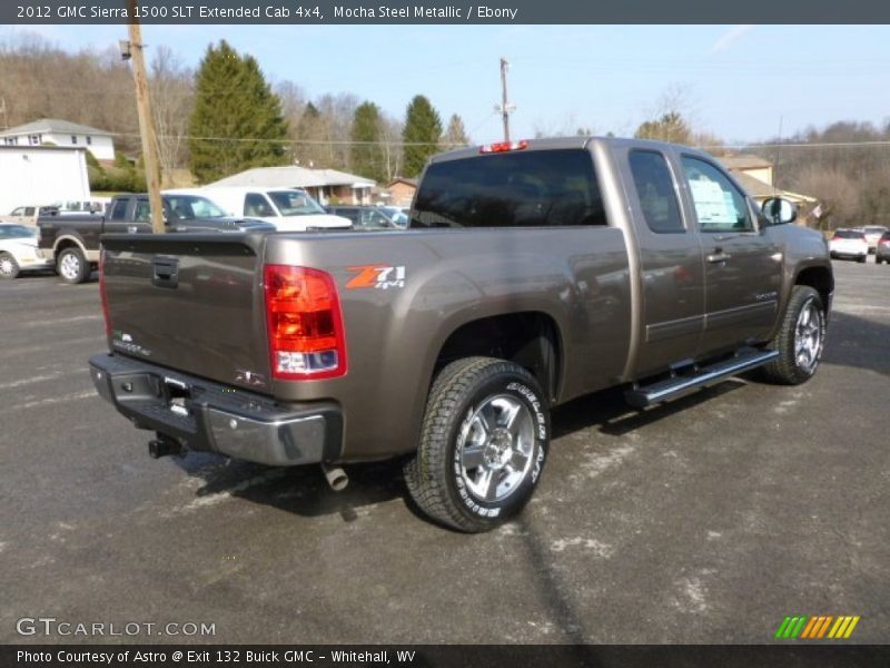 Mocha Steel Metallic / Ebony 2012 GMC Sierra 1500 SLT Extended Cab 4x4