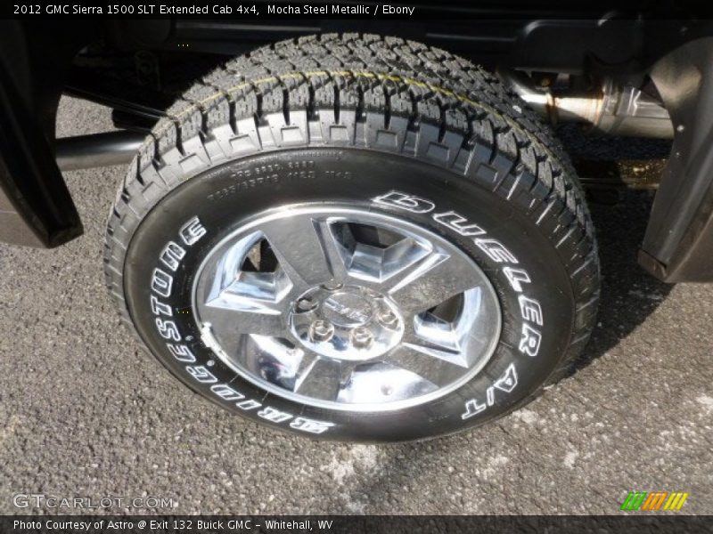 Mocha Steel Metallic / Ebony 2012 GMC Sierra 1500 SLT Extended Cab 4x4