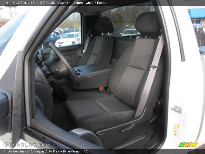 Summit White / Ebony 2011 GMC Sierra 1500 SLE Regular Cab 4x4
