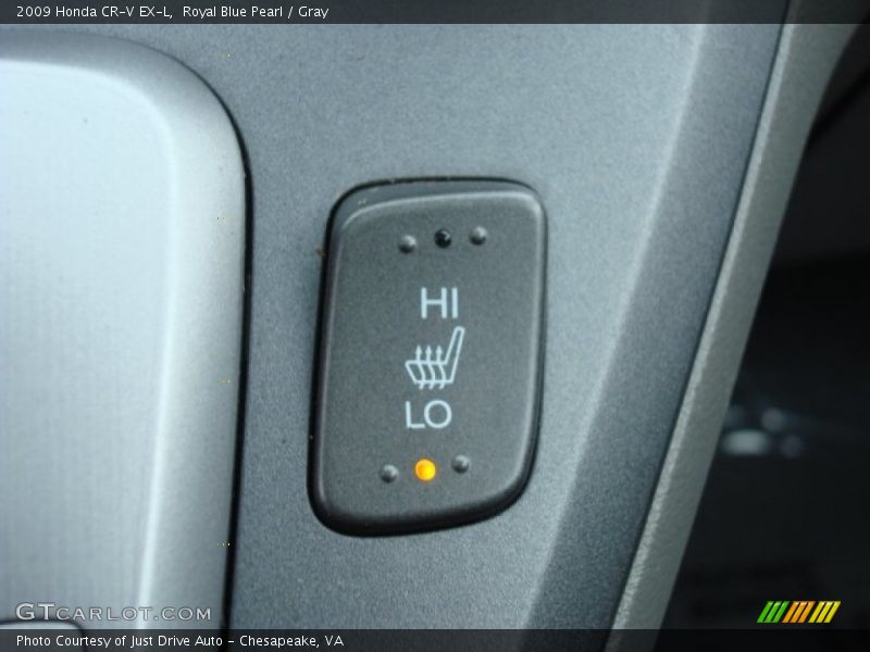 Royal Blue Pearl / Gray 2009 Honda CR-V EX-L