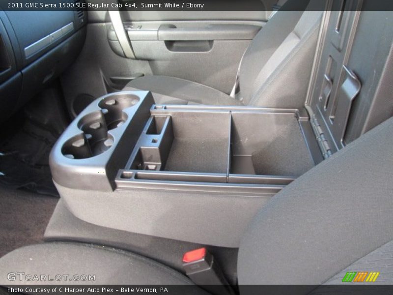 Summit White / Ebony 2011 GMC Sierra 1500 SLE Regular Cab 4x4