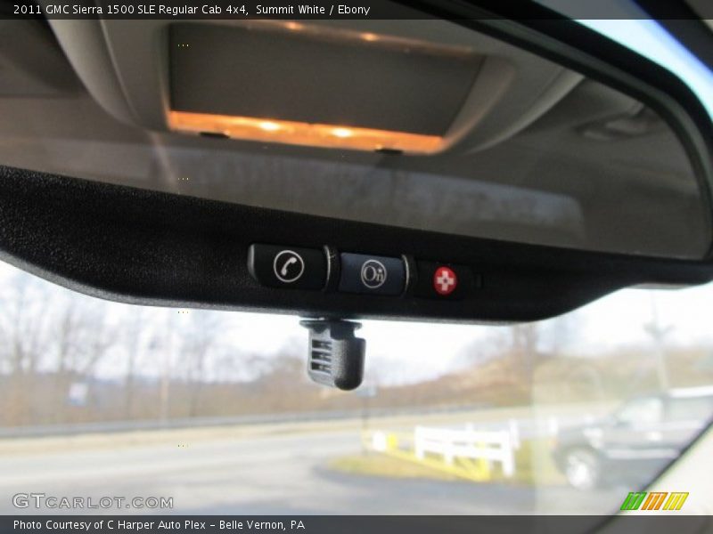 Summit White / Ebony 2011 GMC Sierra 1500 SLE Regular Cab 4x4